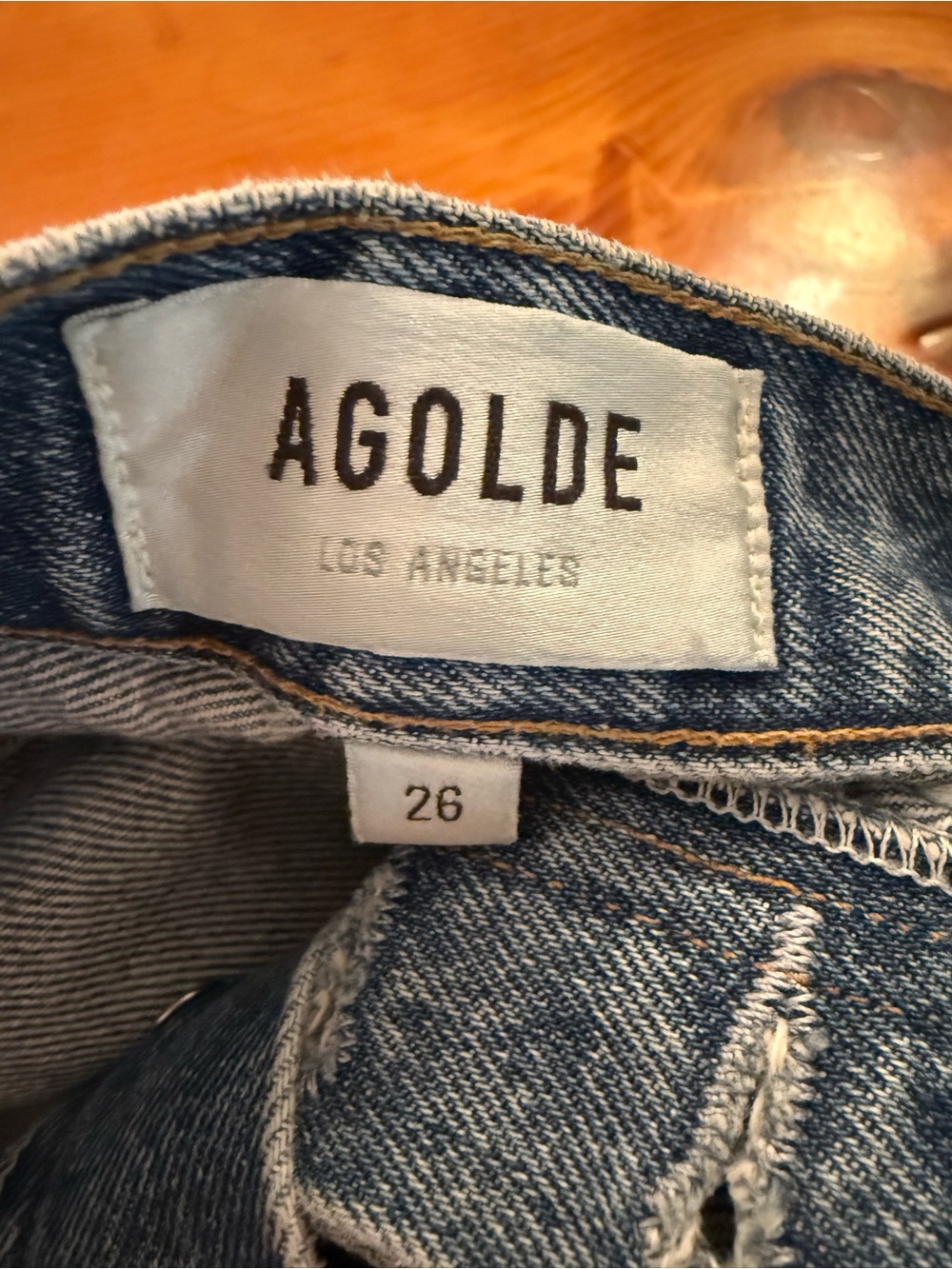 Agolde 90s Pinch Waist Jeans (hemmed) - Picture 5 of 5